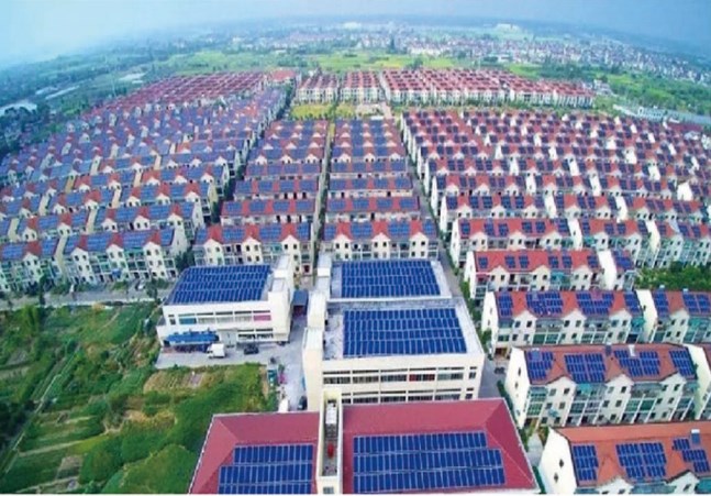 Household photovoltaic power station